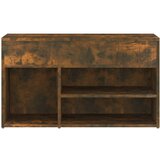  Klupa za cipele dimljeni hrast 80x30x45 cm konstruirano drvo | Eponuda.com