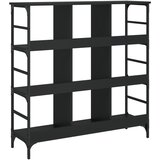  Komoda crna 102 x 32 x 103,5 cm od konstruiranog drva | shoptok.hr