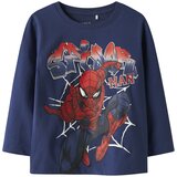 name it majica DR 13247173 NMMALVIS SPIDER LS NREG TOP MAR F modra 86 Cene