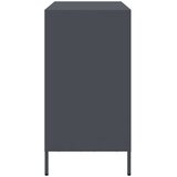 vidaXL Komoda antracit 101,5x39x73,5 cm od hladno valjanog čelika | shoptok.hr