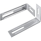  Nosač protiv prevrtanja 2 pcs Srebrno 74,5 x 15 x 32 mm Željezo | Eponuda.ba