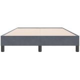  Okvir kreveta bez madraca tamno sivi 120x220 cm baršun | shoptok.hr