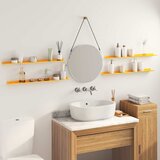  Lebdeća polica Zidne 4 pcs Žuta 80 x 9 x 2,5 cm Čelik | shoptok.hr
