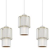 Viseći luster na sajli BLANCO 3xE27/60W/230V bela | Eponuda.com