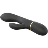 Dorcel Glam Rabbit - vibrator za klitoris na baterije (crni) | shoptok.hr