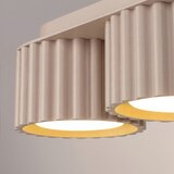 Sollux Stropna svetilka AURA 3 sivo-rjava Gx53, (5000285133) | Shoptok.si
