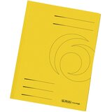  FASCIKL KLAPA KARTON RECIKLIRANI A4 HERLITZ 11076437 ŽUTI | Shoptok.si