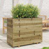 Maison Chic Vrtno cvetlično korito - Cvetlični Lonec 90x40x72,5 cm impregnirana borovina, (21789574) | Shoptok.si