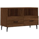 Maison Chic TV omarica - TV stojalo - Televizijska omarica rjavi hrast 80x36x50 cm inženirski les, (21699153) Cene
