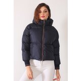 Dewberry Z6650 WOMEN'S INFLATABLE COAT-NAVY BLUE | shoptok.hr