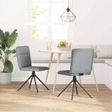 Furnova Jedilni stoli 2 kosa svetlo sivo blago, (21929568) | Shoptok.si