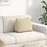  Jastuk za leđa Krema 45 x 20 x 35 cm tkanina | shoptok.hr