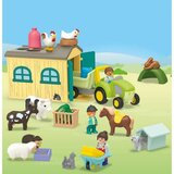  71656 - JUNIOR 1.2.3: Bauernhof-Abenteuer mit Traktor, Anhänger und tierischen Freunden - 1 k. | Shoptok.si