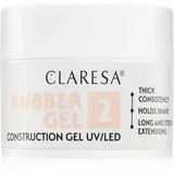 Rubber Gel Construction Gel UV/LED gel lak za podaljševanje nohtov odtenek 02 45 g