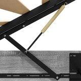  Otomanski krevet s pohranom Sivi Sonoma 203 x 90 x 25 cm | shoptok.hr