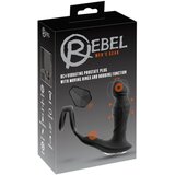 Rebel - potiskivač prostate vibrator (crni) | shoptok.hr