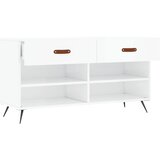 Klupa za cipele sjajna bijela 102x35x55 cm konstruirano drvo | Eponuda.ba