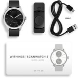 Withings scanwatch 2 42mm schwarz/silber | Shoptok.si