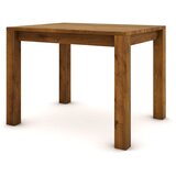  Hrastov stol 100 x 80 cm, braon brušen | shoptok.hr