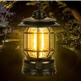 Venisymlis Retro B Led Luč Za Kampiranje Z Možnostjo Zatemnitve, Topla Bela Svetloba C-Type Zunanja Luč Za Kampiranje, (22068341) | Shoptok.si