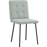 vidaXL Blagovaonske stolice 4 kom svjetlosive baršunaste | shoptok.hr