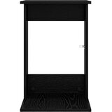  Stranska miza Črna Orehovina 40 x 38 x 62,5 cm Konstruiran les, (5000201757) | Shoptok.si