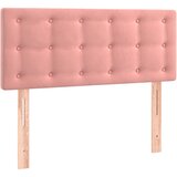  LED uzglavlje ružičasto 80 x 5 x 78/88 cm baršunasto | Eponuda.com