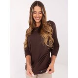 RELEVANCE Blouse-RV-BZ-A804.05P-dark brown | Shoptok.si