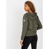 RUE PARIS Sweatshirt-RV-BL-8226.11X-khaki | Shoptok.si