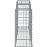  Lučne gabionske košare 5 kom 300x50x100/120cm pocinčano željezo | shoptok.hr
