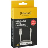 Intenso USB kabl za smartphone, USB - A to Lightning, 1.5 met. - USB-Cable A315L Cijene