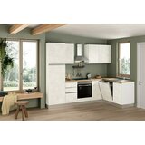 Marinelli Cucine Montažna kutna kuhinja Marina (Š x D: 270 x 165 cm, Bijela, S električnim uređajima, Sudoper na desnoj strani) | shoptok.hr