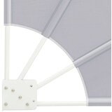  Zaslon za privatnost na balkonu 115 x 115 cm Poliester Siva | Eponuda.ba