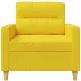  Fotelja Svjetložuta 60 cm od tkanine | Eponuda.com