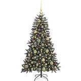 vidaXL Umjetno božićno drvce s stalakom Zelena 68 x 68 x 120 cm | shoptok.hr