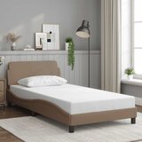  Okvir za krevet Dover boja cappuccina 100x200 cm umjetna koža | shoptok.hr