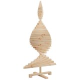  Božićna drvca KOTKA 120 cm Masivna borovina Prirodna | shoptok.hr