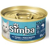 Monge simba konzerva za mačke - tunjevina i riba 85g Cene