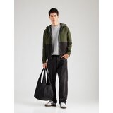 Jack & Jones Prehodna jakna 'JJERush' oliva / črna | Shoptok.si