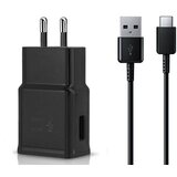 Samsung hišni polnilec ep-ta200bbe z usb type c ep-dg970bbe - črn | Shoptok.si