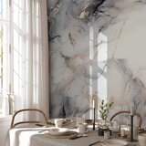  Foto tapeta - Elegant Marble - Stone Structures in Neutral Colours 150x105 Vodootporna | shoptok.hr