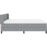  Krevet s podnicom s madracem svjetlosiva 180x200 cm tkanina | shoptok.hr