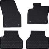  Auto tepih 4 pcs Crna prikladno za VW CADDY 2020- Guma | shoptok.hr