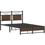 vidaXL Okvir kreveta bez madraca smeđa boja hrasta 120 x 200 cm drveni | shoptok.hr
