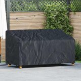 vidaXL Pokrivač za vrtnu klupu Crna 175 x 85 x 65 / 94 cm 420D tkanina | shoptok.hr