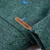  Dječja topla majica tamnozelena prošarana 92 | shoptok.hr