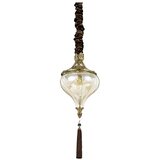 Ideal Lux luster na lancu harem 1xE27/42W/230V, ø 16,5 cm, mesing | Eponuda.com