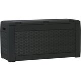  Vrtna kutija za pohranu antracit 119 x 48 x 60 cm polipropilen | shoptok.hr