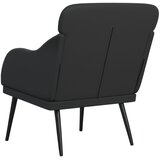  Fotelja crna 63 x 76 x 80 cm od umjetne kože | shoptok.hr