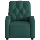  Naslanjač iz temno zelenega blaga | Shoptok.si
